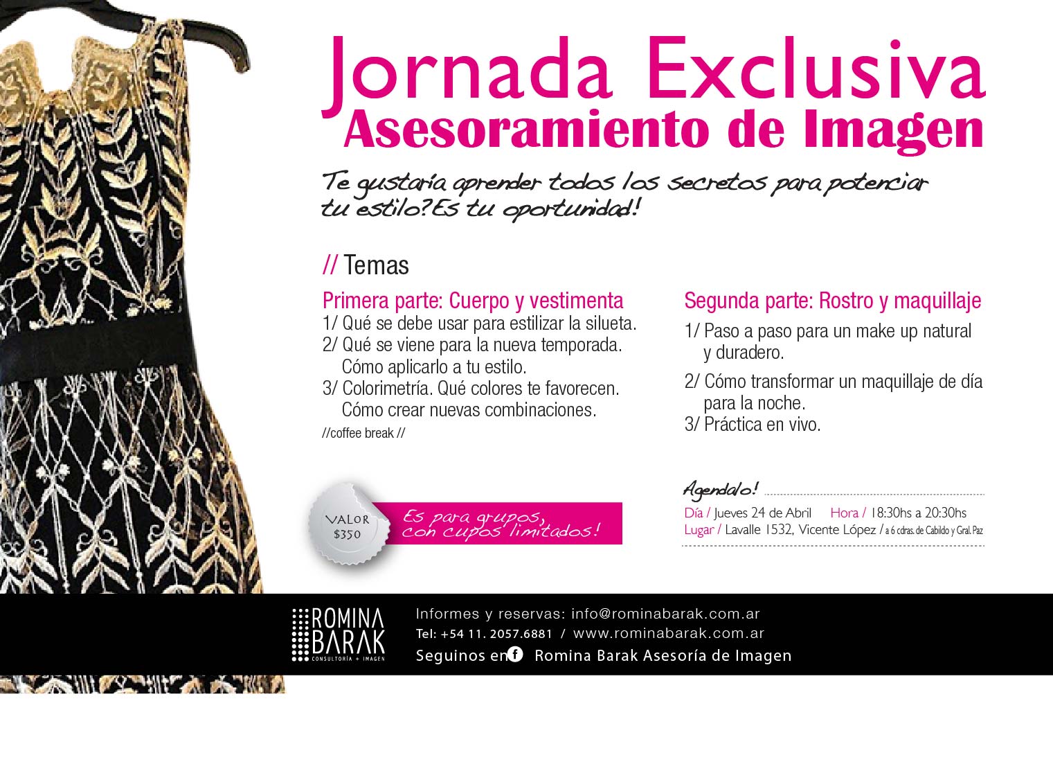 Flyer Jornada Exclusiva - Marzo 2014
